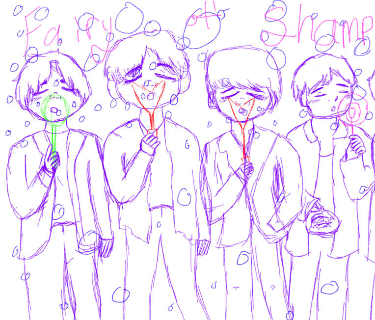 sketch inspired by fairy of shampoo by txt